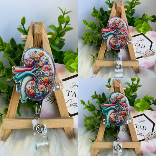 Floral Kidney Interchangeable Topper