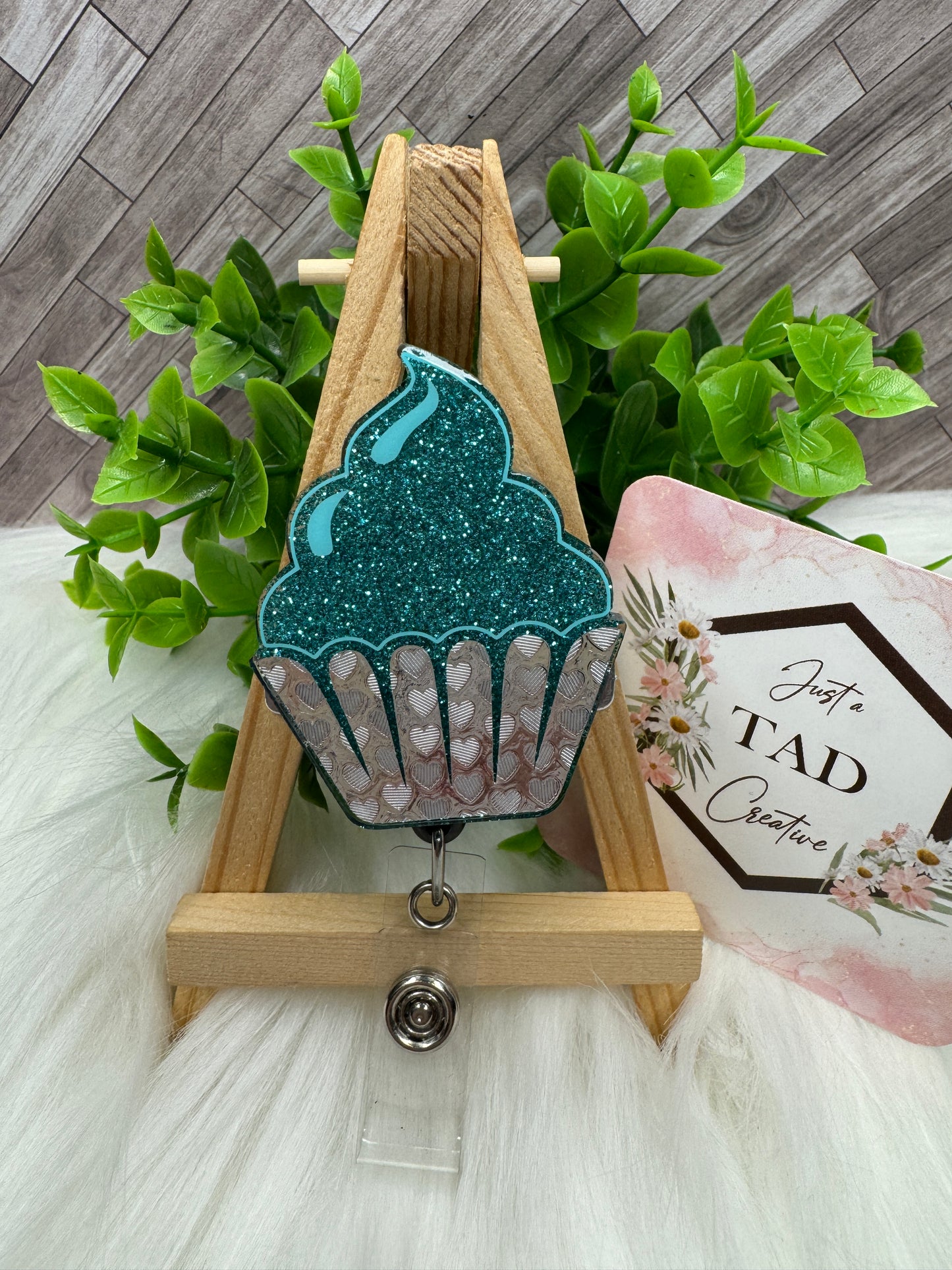 Cupcake Interchangeable Badge Toppers