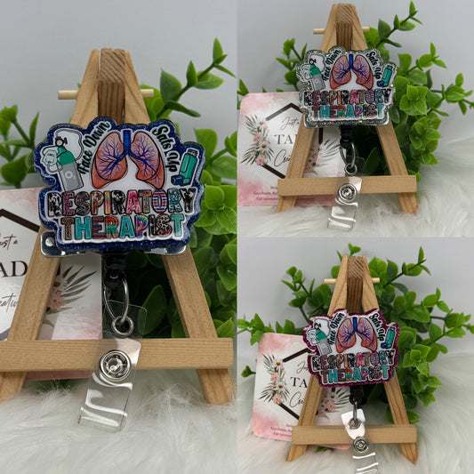 Respiratory Therapist - Face Down, SATs Up Interchangeable Badge Topper