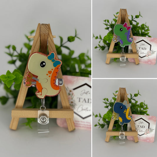 T-Rex Dino with Arm Extenders Interchangeable Badge Topper