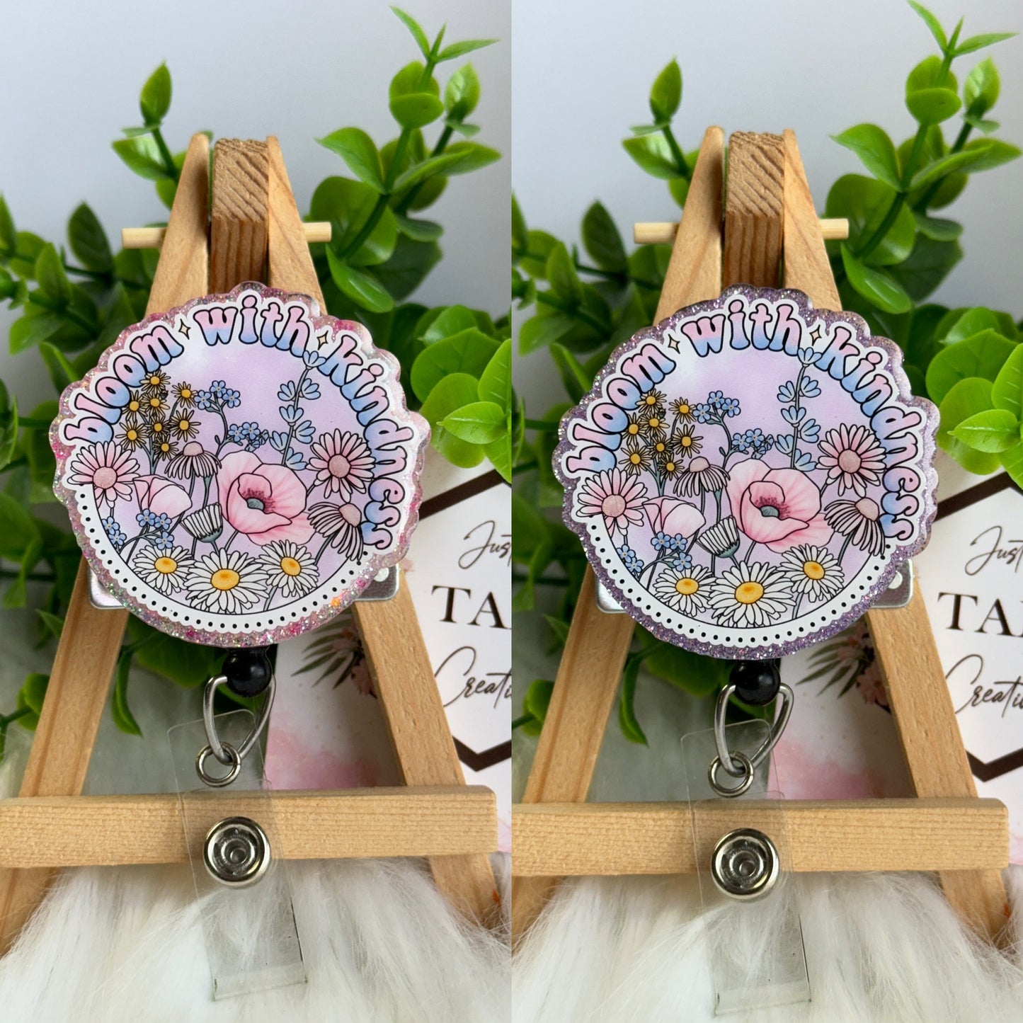 Bloom with Kindness Interchangeable Badge Topper