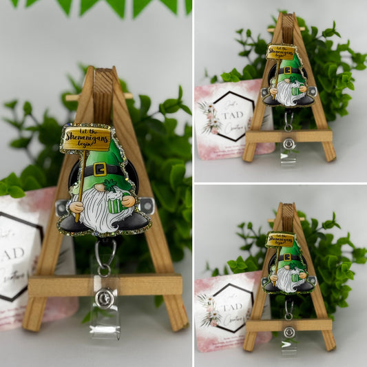 Lucky Gnome Interchangeable Badge Topper