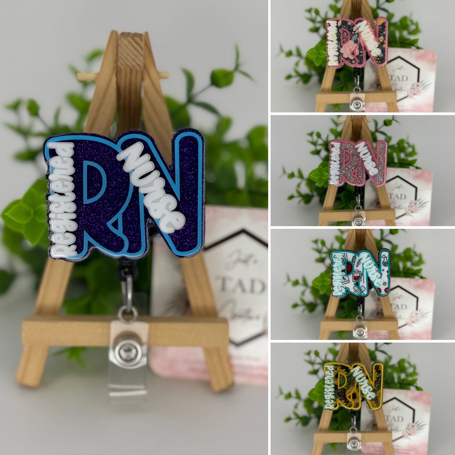 RN Credential Interchangeable Badge Topper