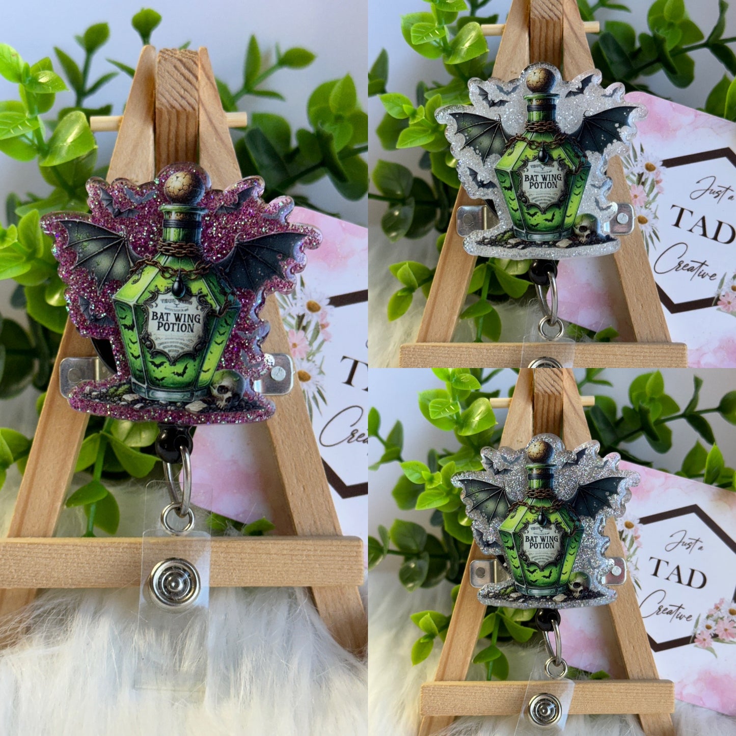 Bat Wing Potion Bottle Interchangeable Topper