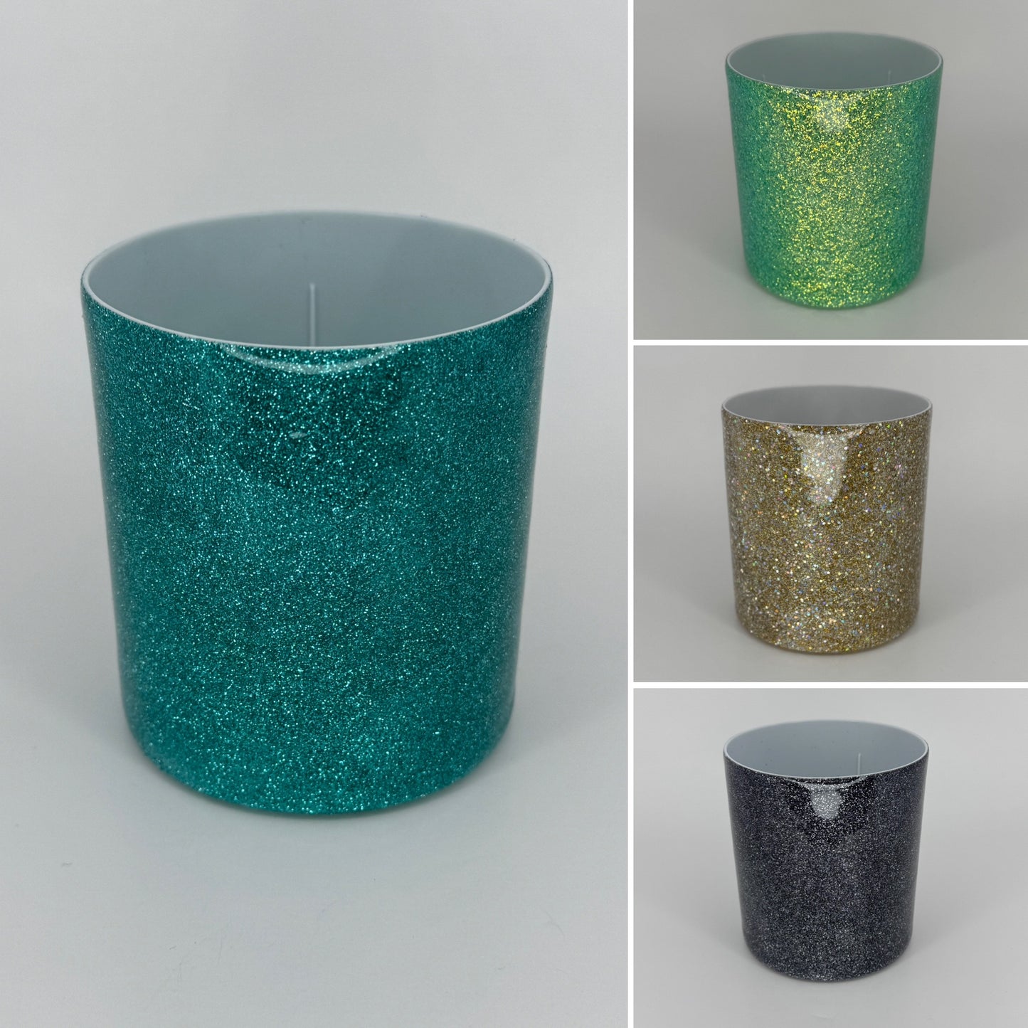 Glittered Pencil Cup Holder