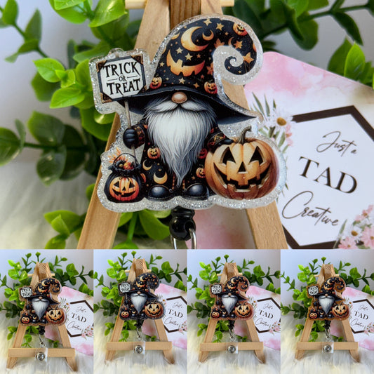 Trick or Treat Gnome Interchangeable Topper