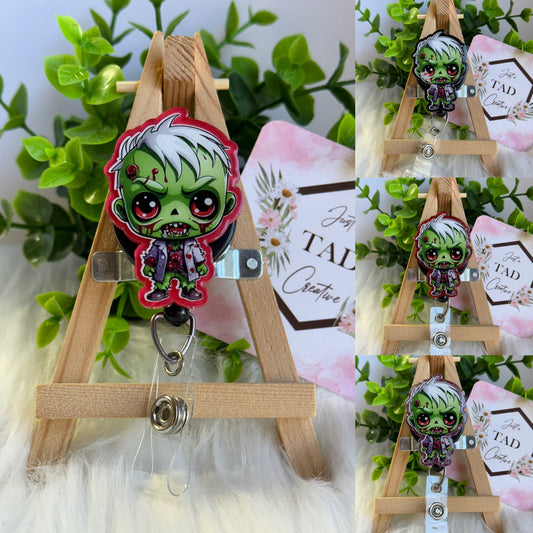 Zombie Dude Interchangeable Badge Topper