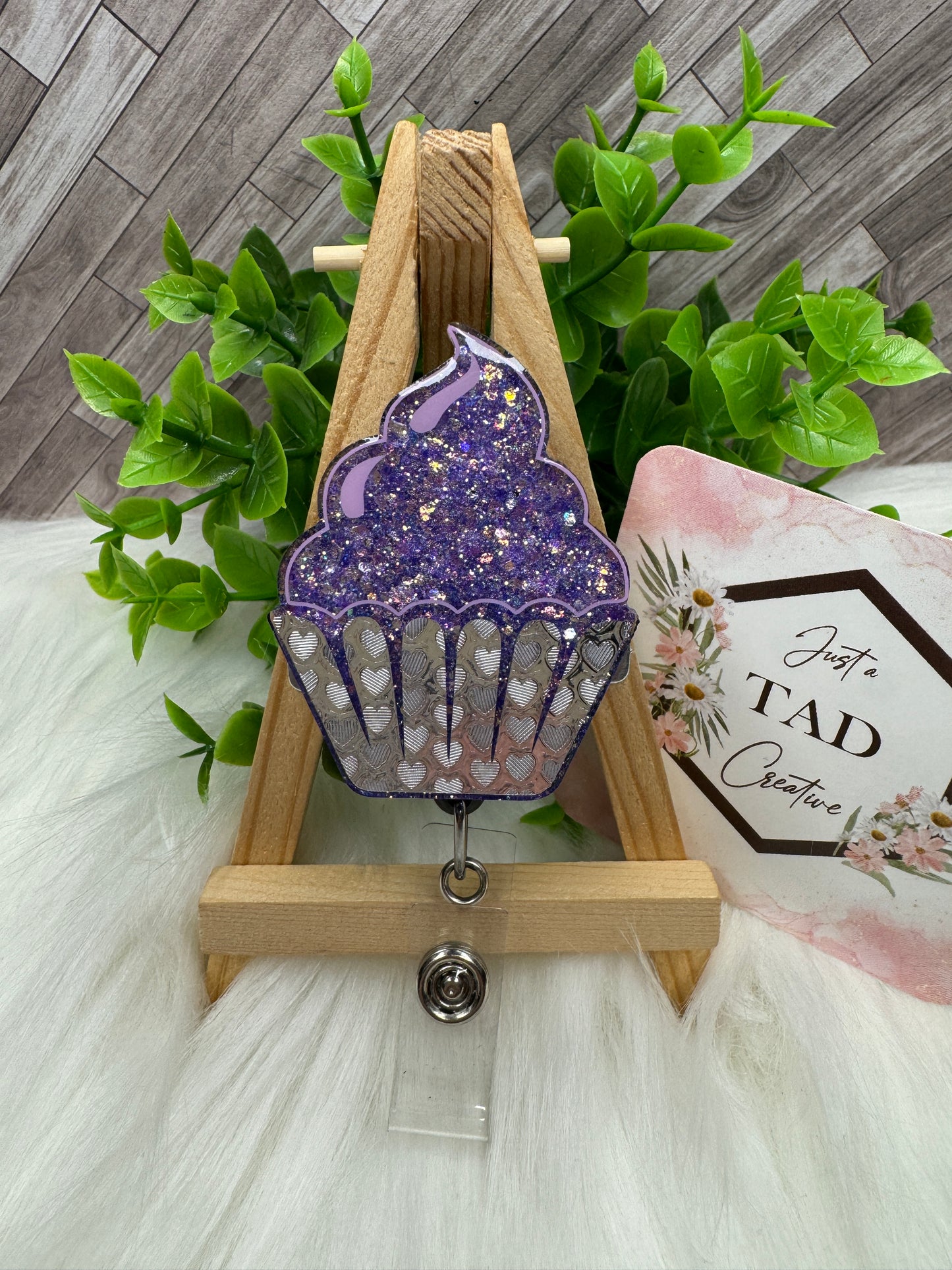 Cupcake Interchangeable Badge Toppers