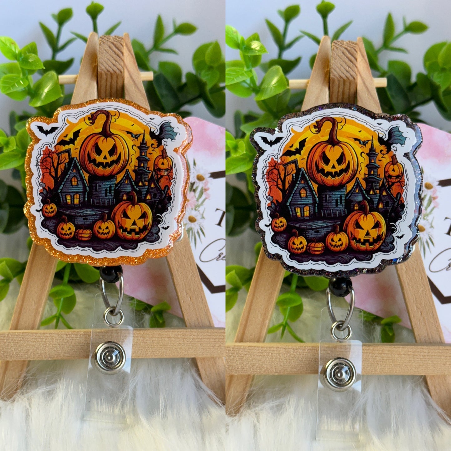 Jacko lantern Spooky Halloween Interchangeable Topper