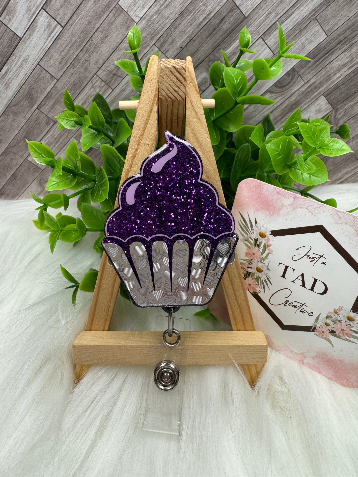 Cupcake Interchangeable Badge Toppers