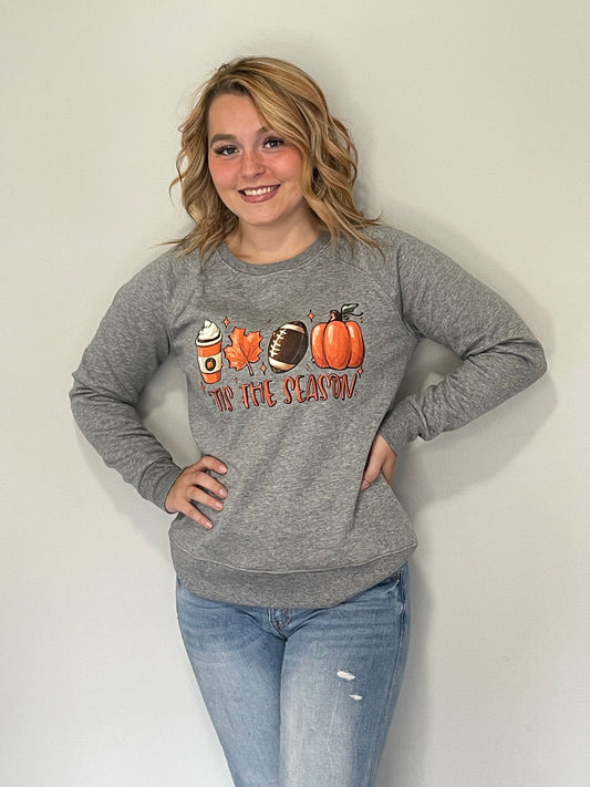 Tis the Season Fall Graphic Crewneck