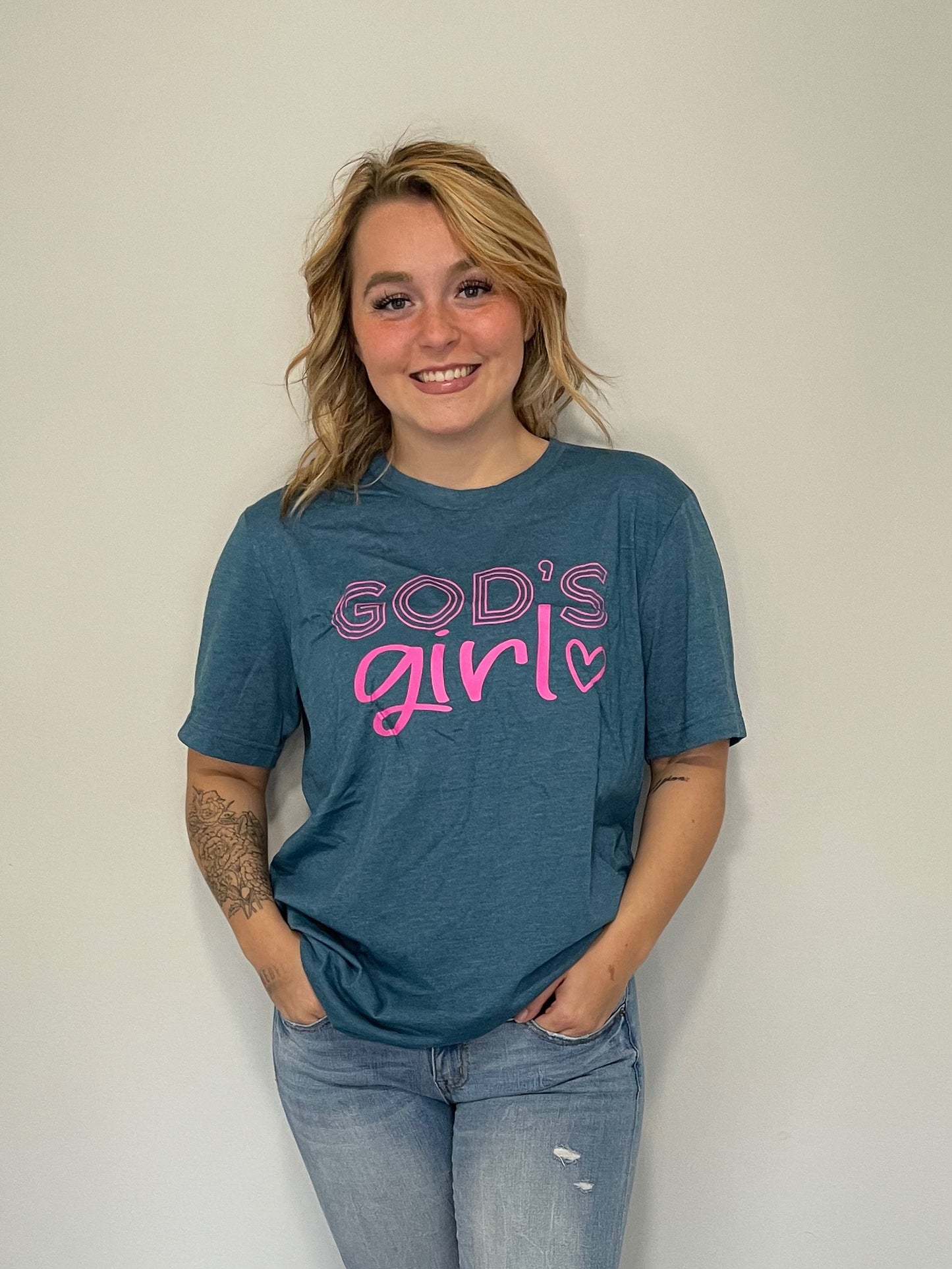 God's Girl Graphic Short Sleeve T-shirt