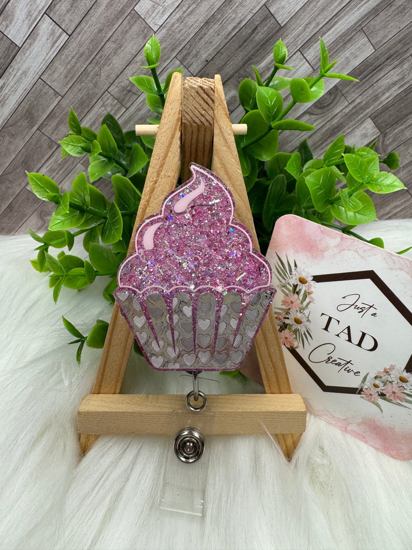 Cupcake Interchangeable Badge Toppers