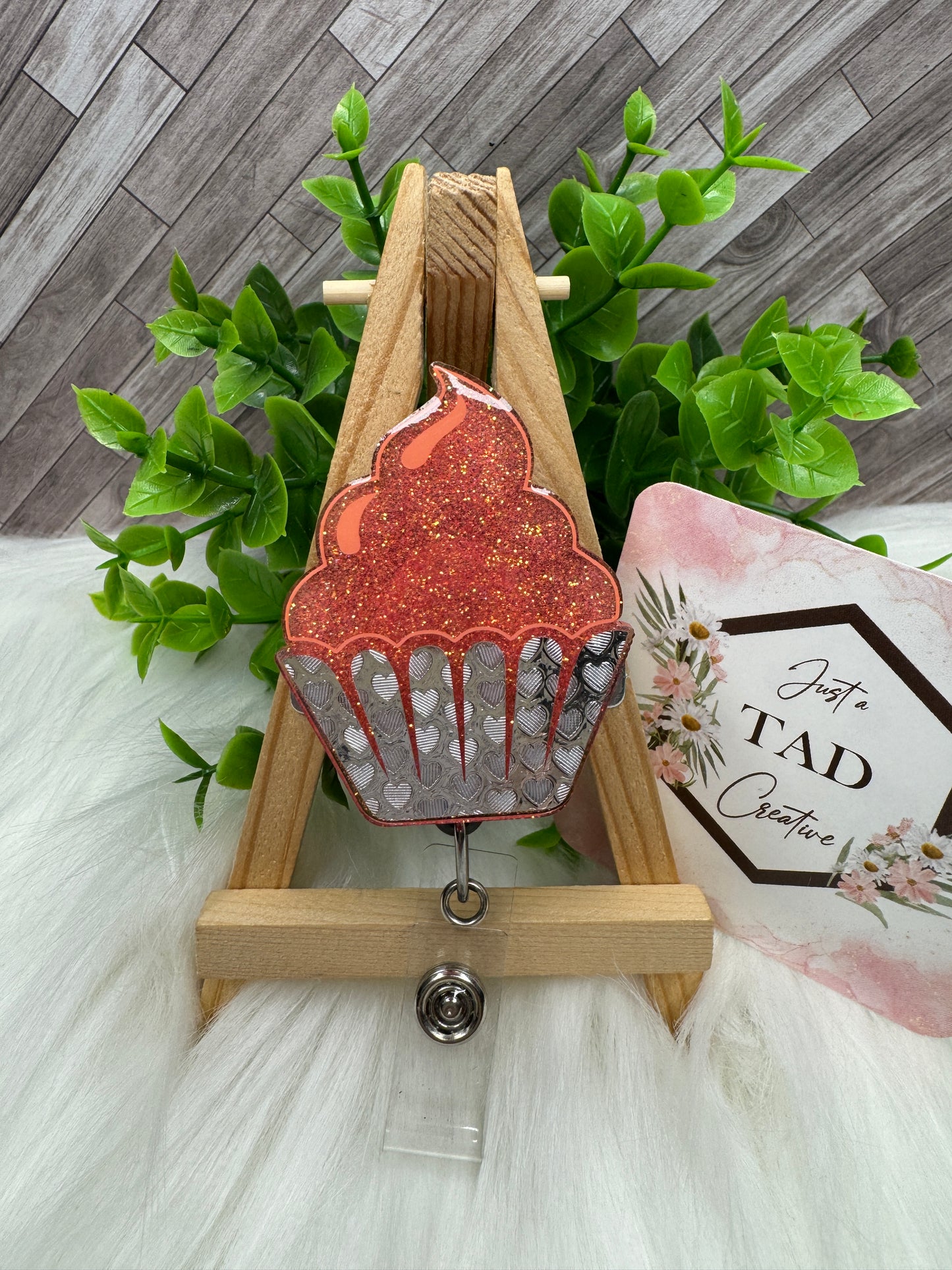 Cupcake Interchangeable Badge Toppers