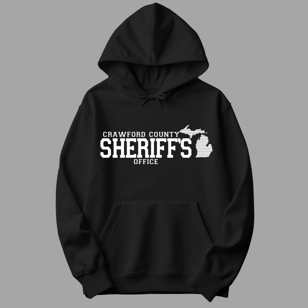 Simple Design Crawford County Adult Hooded Sweatshirt