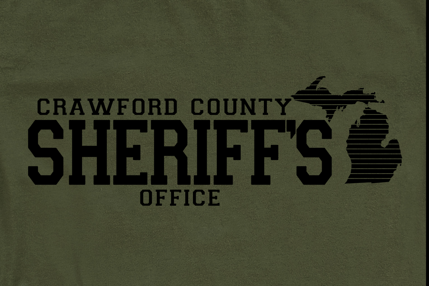 Youth Simple Design Crawford County Hooded Sweatshirt