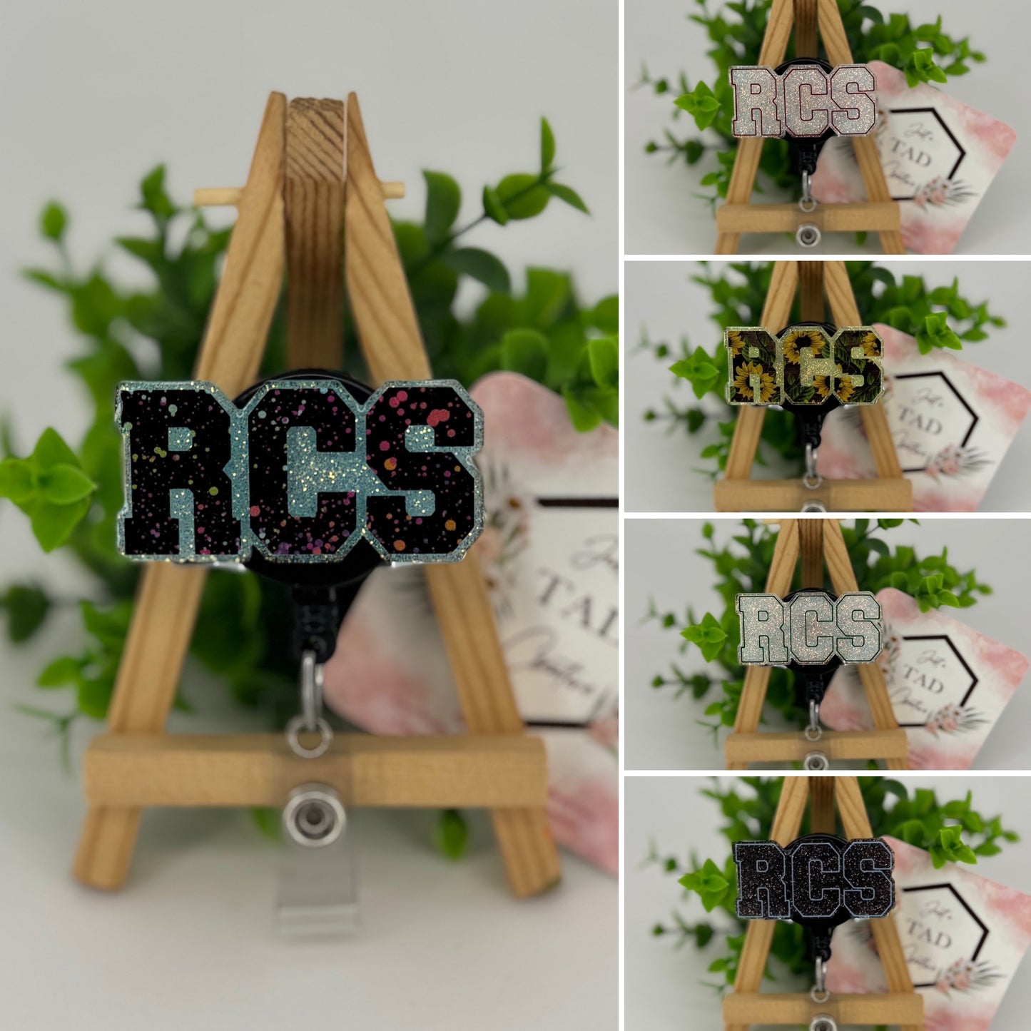 RCS Sonographer Credential Interchangeable Badge Topper