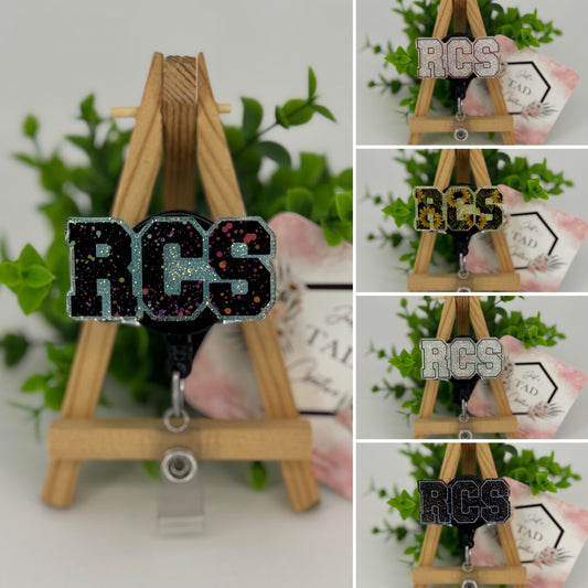 RCS Sonographer Credential Interchangeable Badge Topper