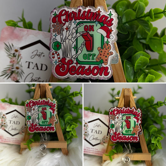 Christmas Season Switch Interchangeable Topper