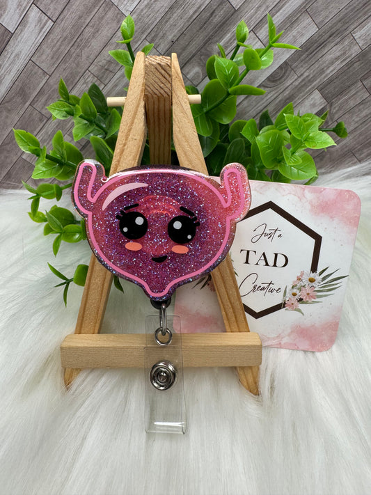 Happy Bladder Interchangeable Badge Topper
