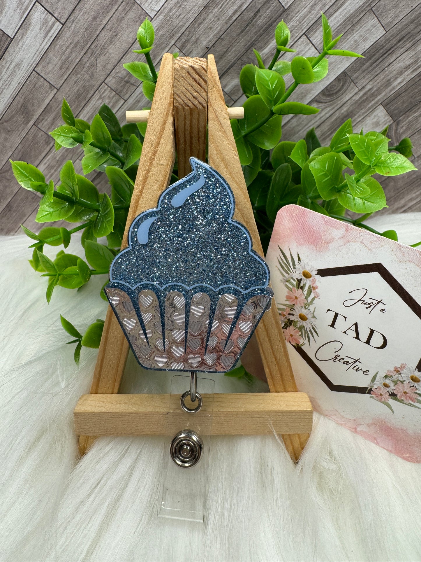 Cupcake Interchangeable Badge Toppers