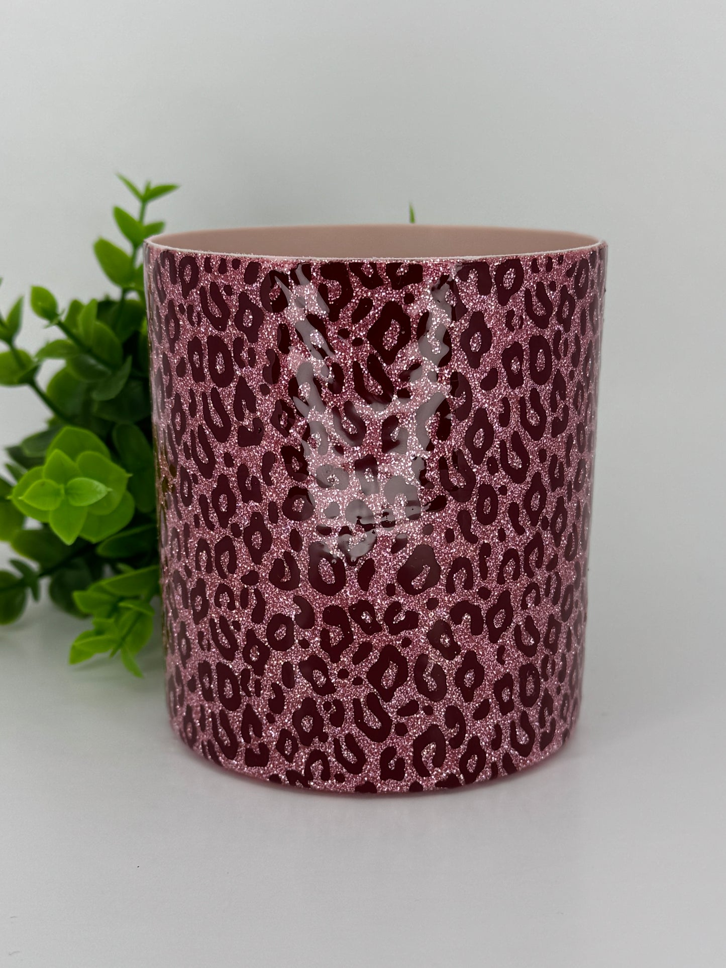 Glittered Pencil Cup Holder