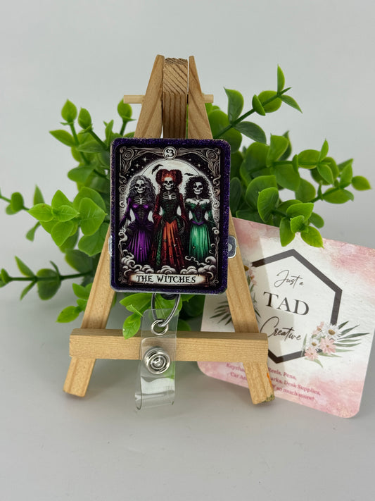 The Witches Tarot Style Card Interchangeable Badge Topper
