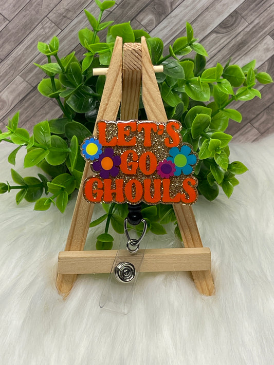 Lets Go Ghouls Interchangeable Badge Topper