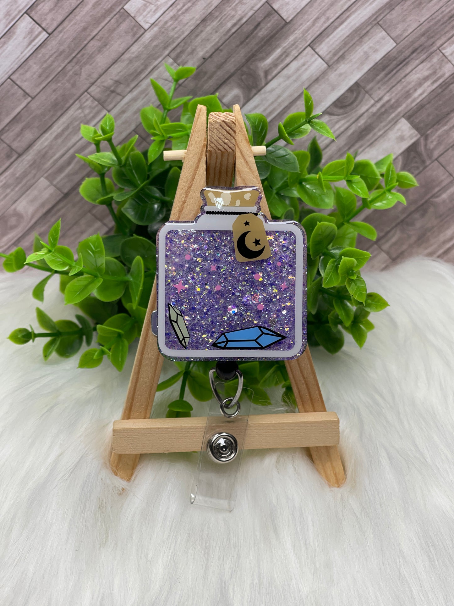 Square Poison Bottle Interchangeable Badge Topper