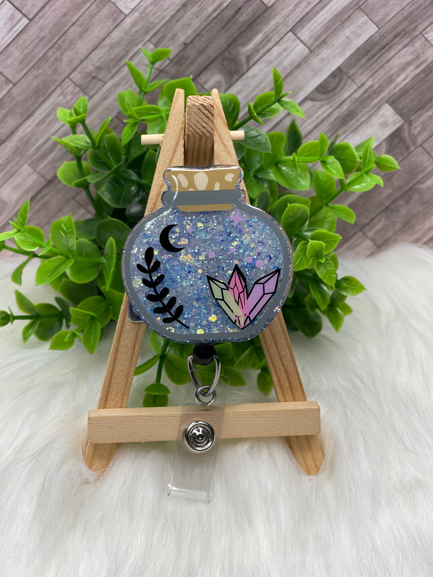 Round Poison Bottle Interchangeable Badge Topper