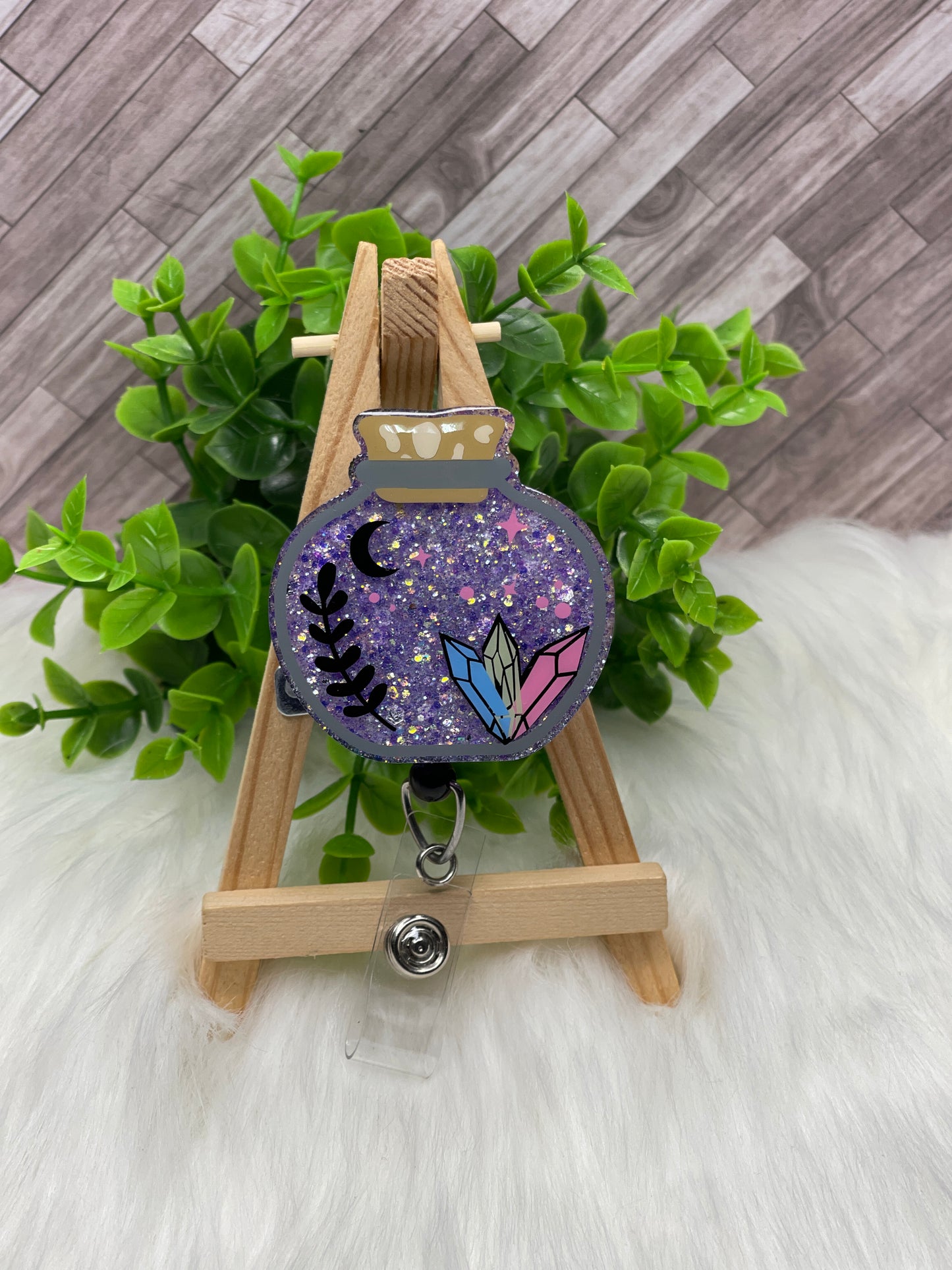 Round Poison Bottle Interchangeable Badge Topper