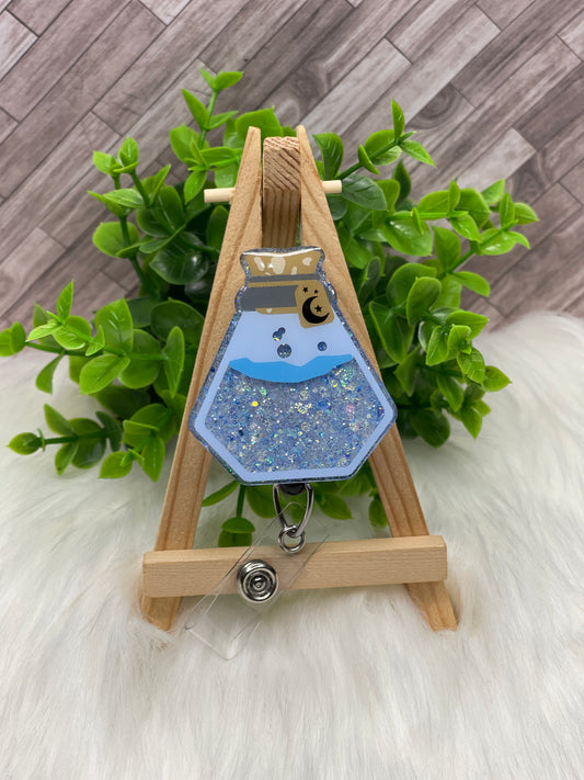 Diamond Shaped Poison Bottle Interchangeable Badge Topper