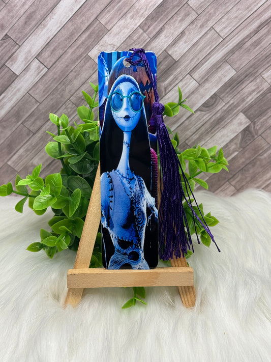 Patchwork Doll Character Bookmark with Tassel