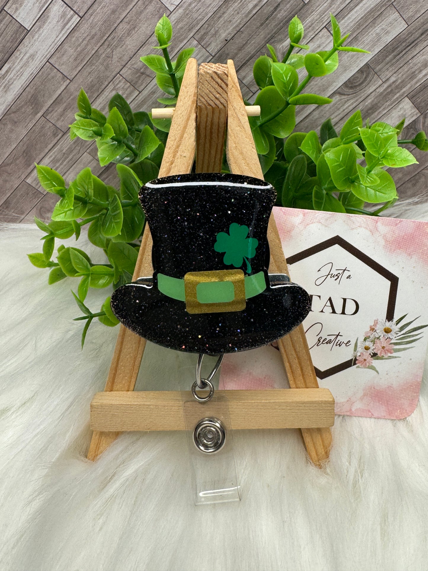 Leprechaun Top Hat Interchangeable Badge Topper
