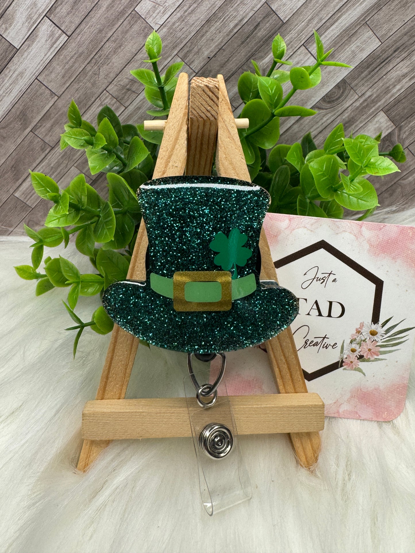 Leprechaun Top Hat Interchangeable Badge Topper