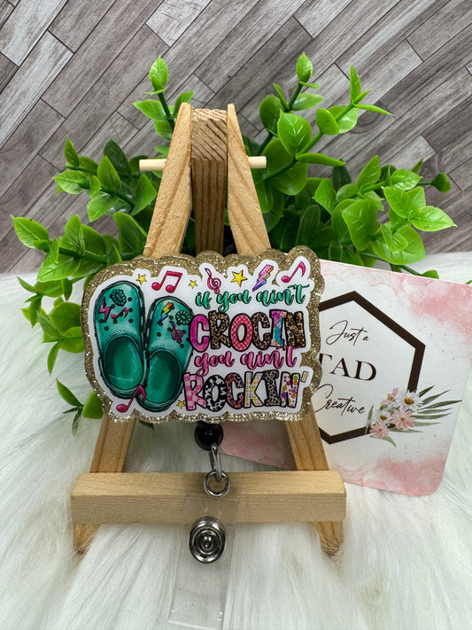 Crocin & Rockin Interchangeable Badge Topper