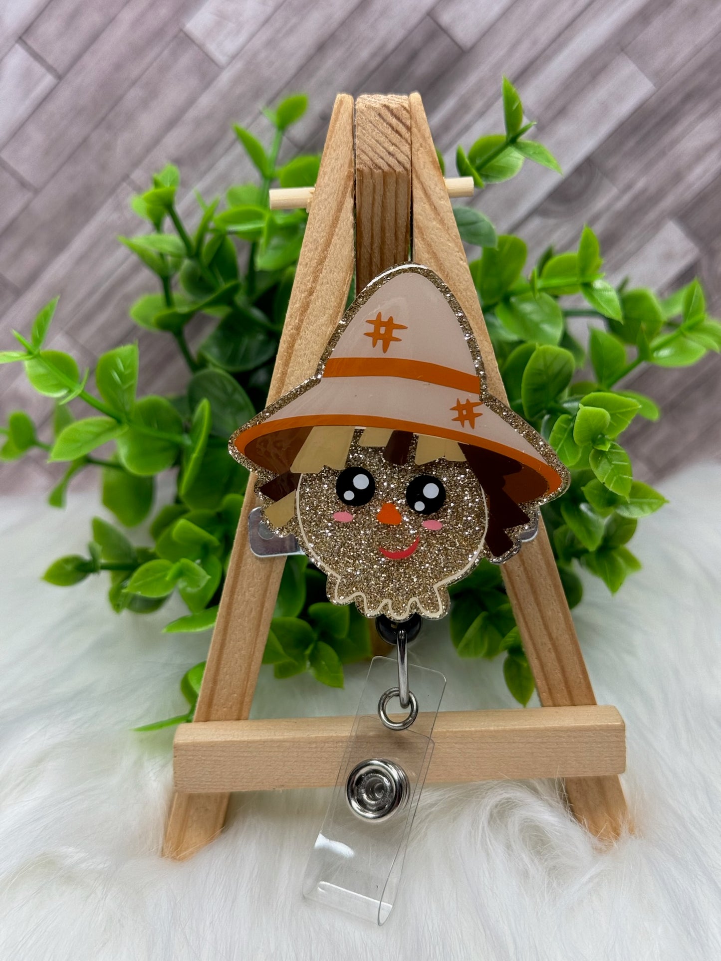 Scarecrow Interchangeable Badge Topper
