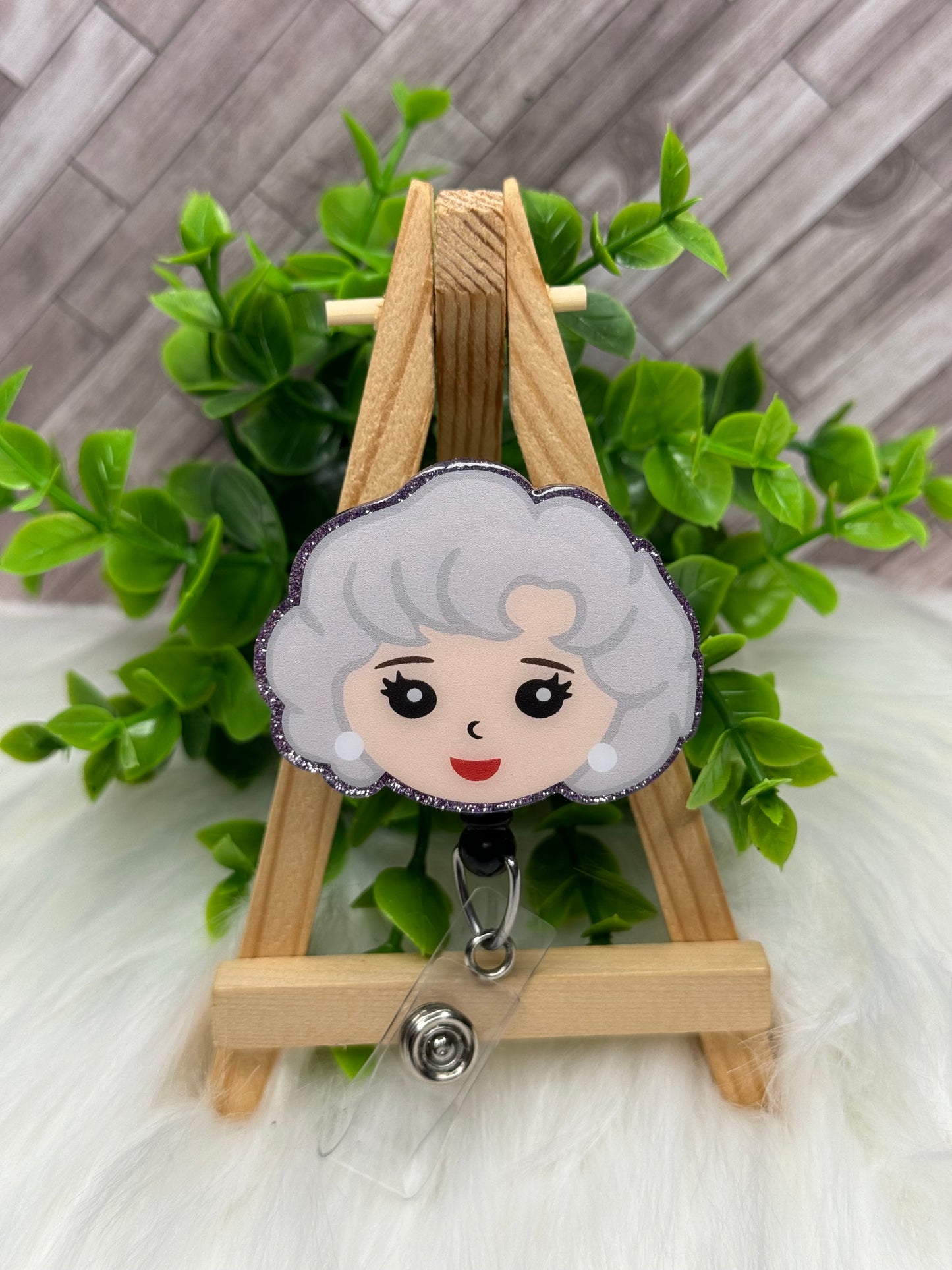 GG Rose Interchangeable Badge Topper