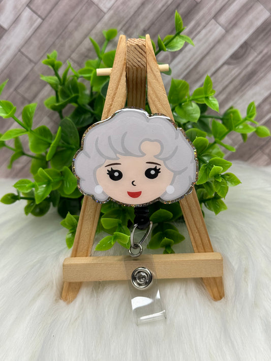 GG Rose Interchangeable Badge Topper