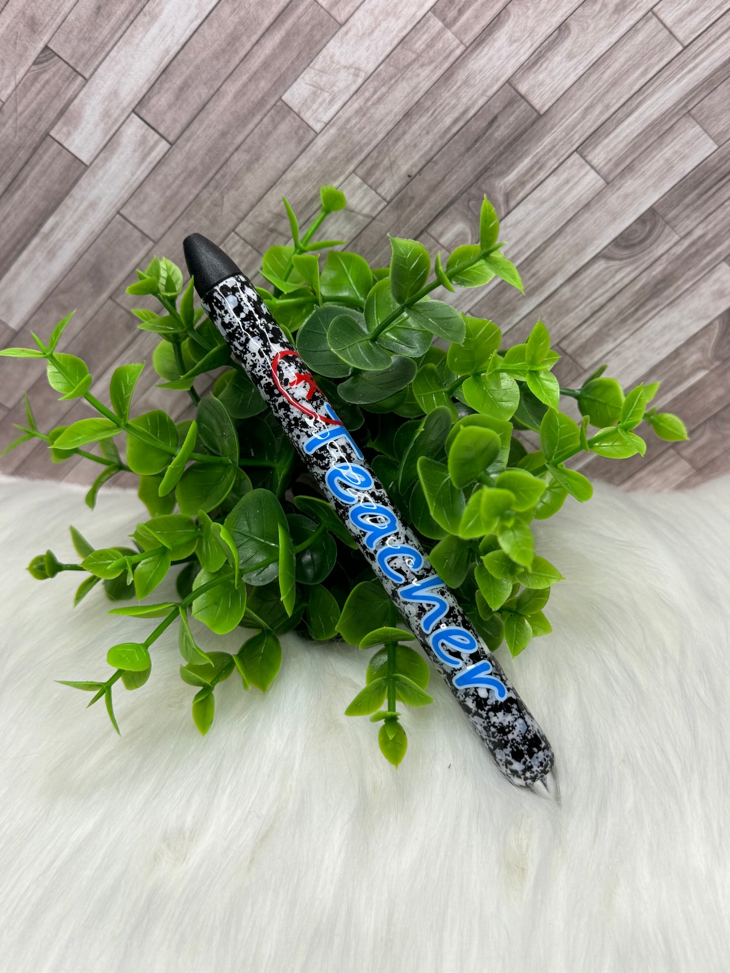 A+ Teacher Composition Glittered Gel Pen