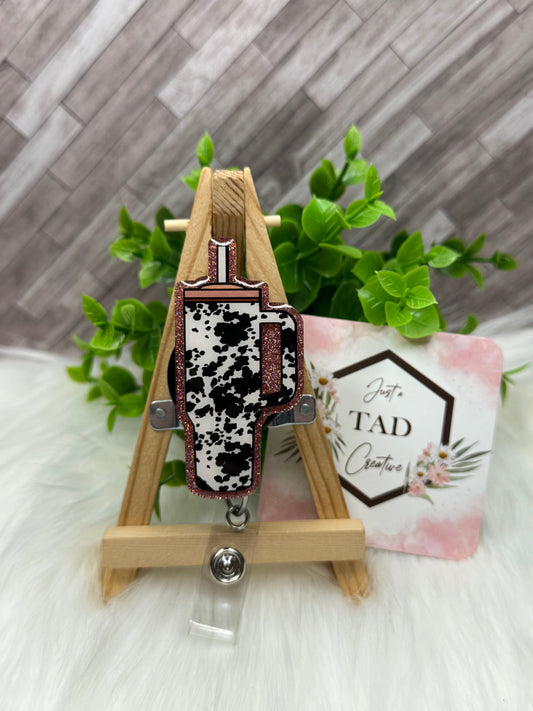 Large Tumbler Interchangeable Badge Reel Topper