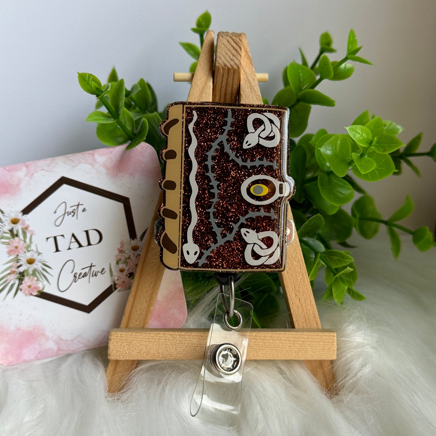 Spell Book Interchangeable Badge Toppers