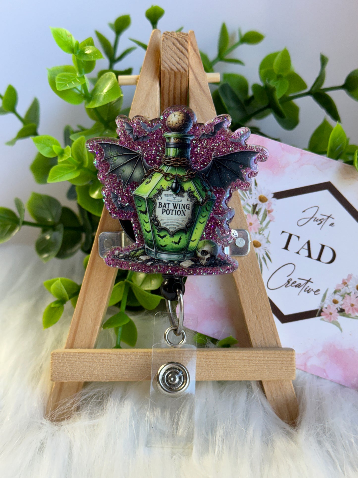 Bat Wing Potion Bottle Interchangeable Topper