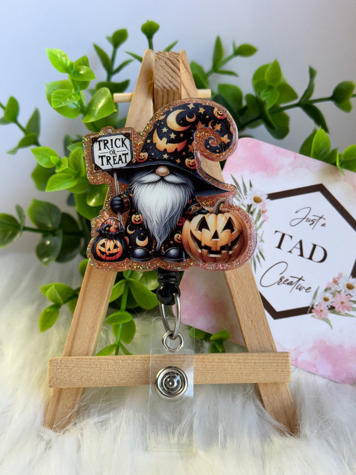 Trick or Treat Gnome Interchangeable Topper