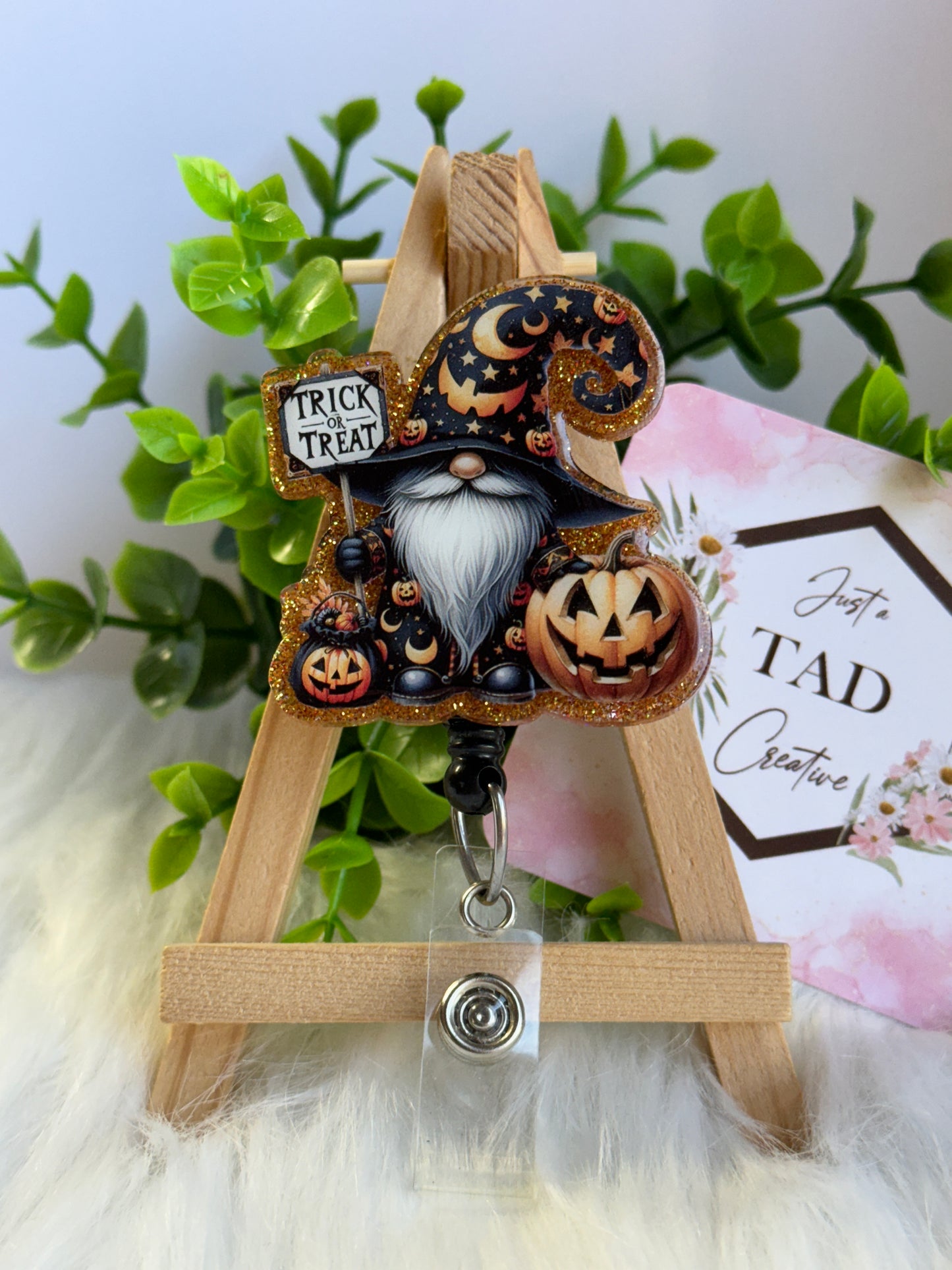 Trick or Treat Gnome Interchangeable Topper