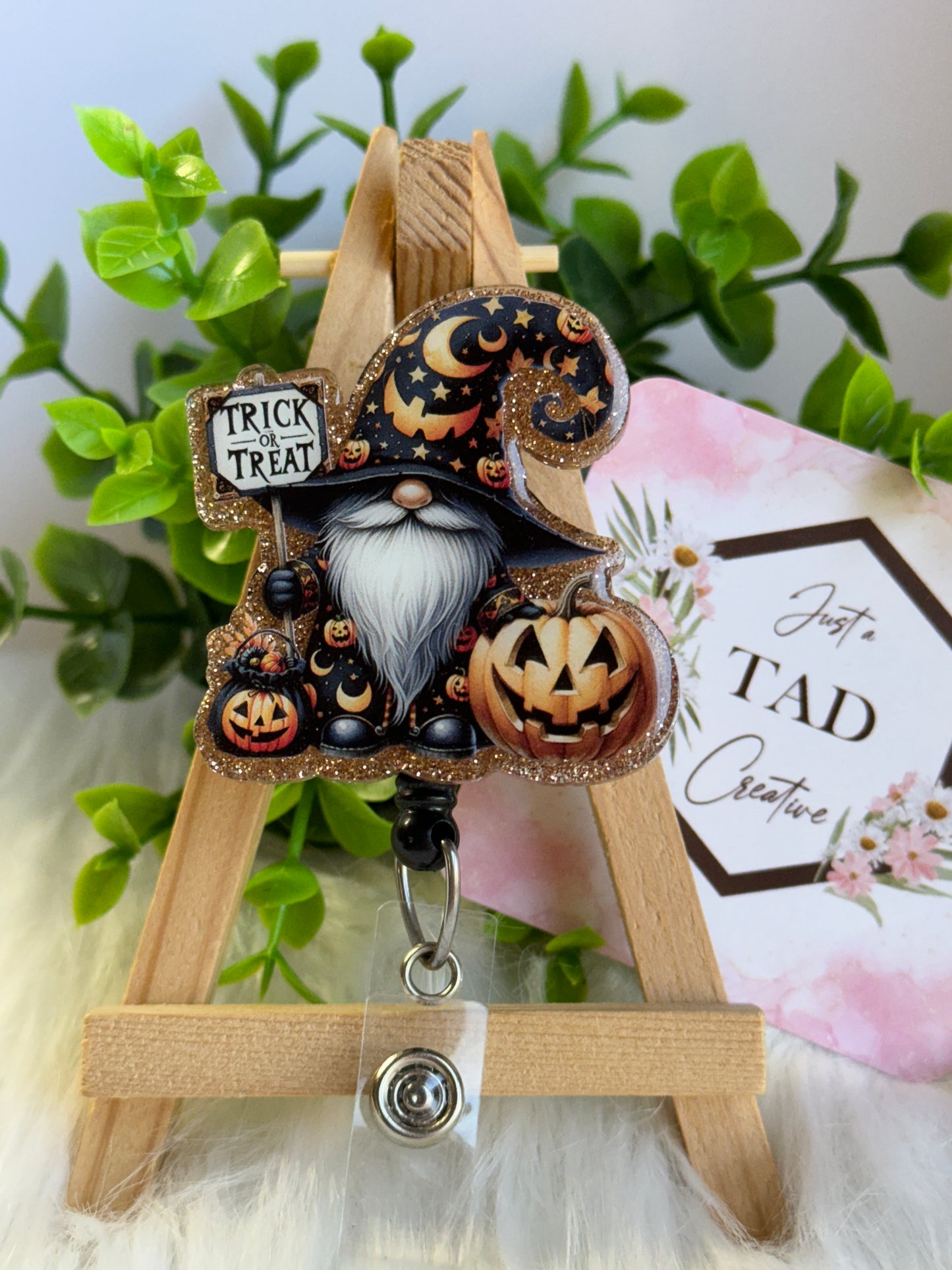 Trick or Treat Gnome Interchangeable Topper