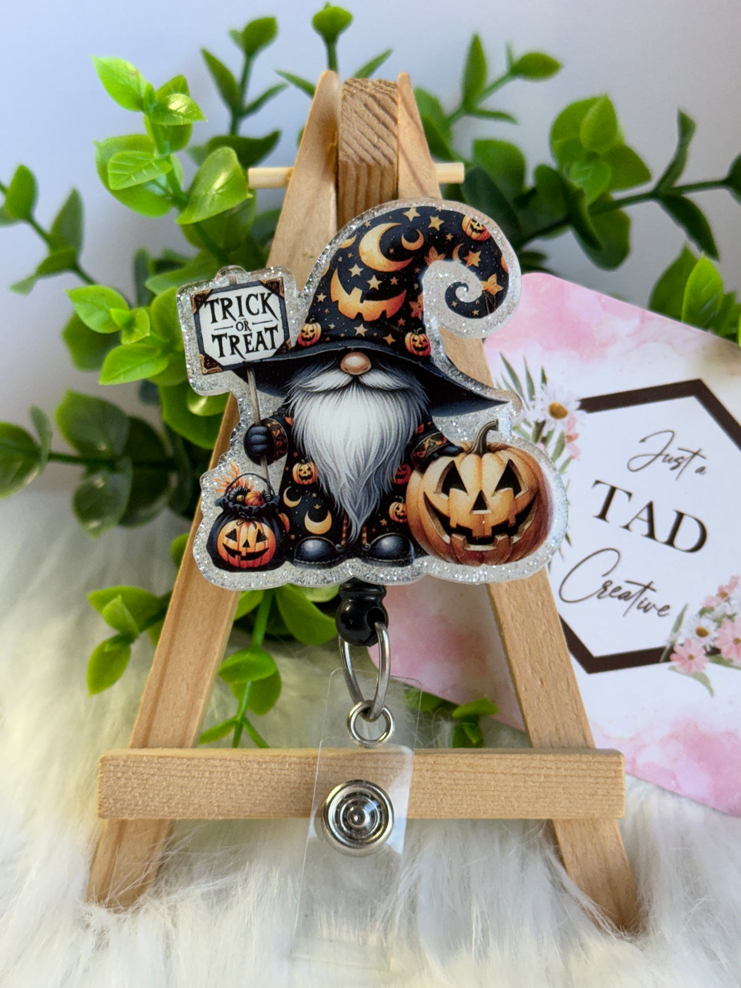 Trick or Treat Gnome Interchangeable Topper