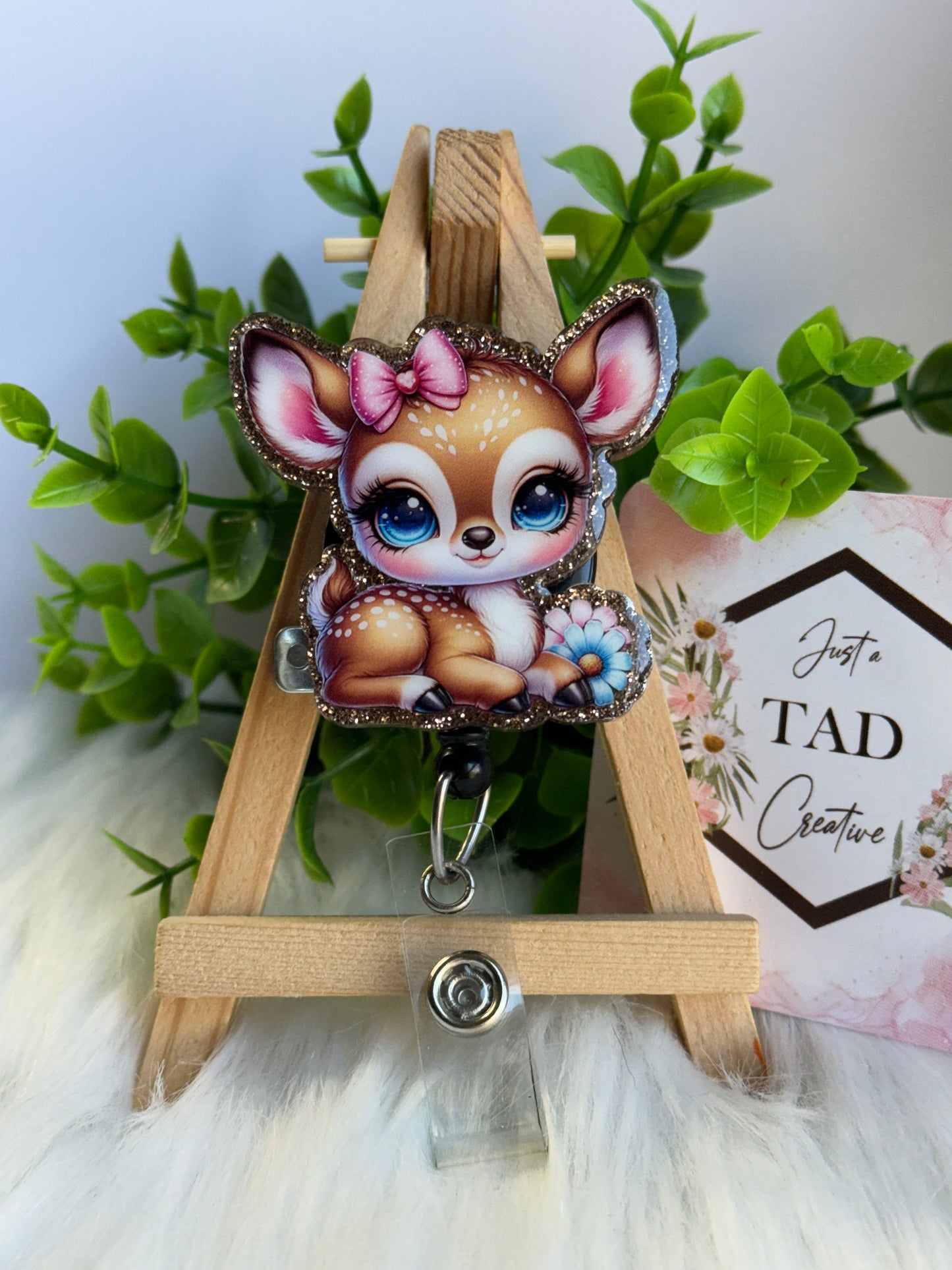 Whitetail Deer Fawn Interchangeable Topper