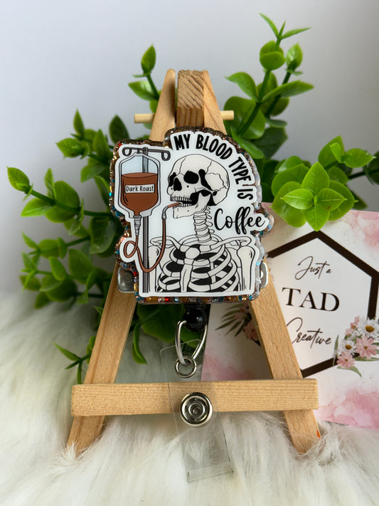 My Blood Type is COFFEE Interchangeable Topper