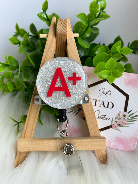 A+ Lined Paper Glittered Interchangeable Topper